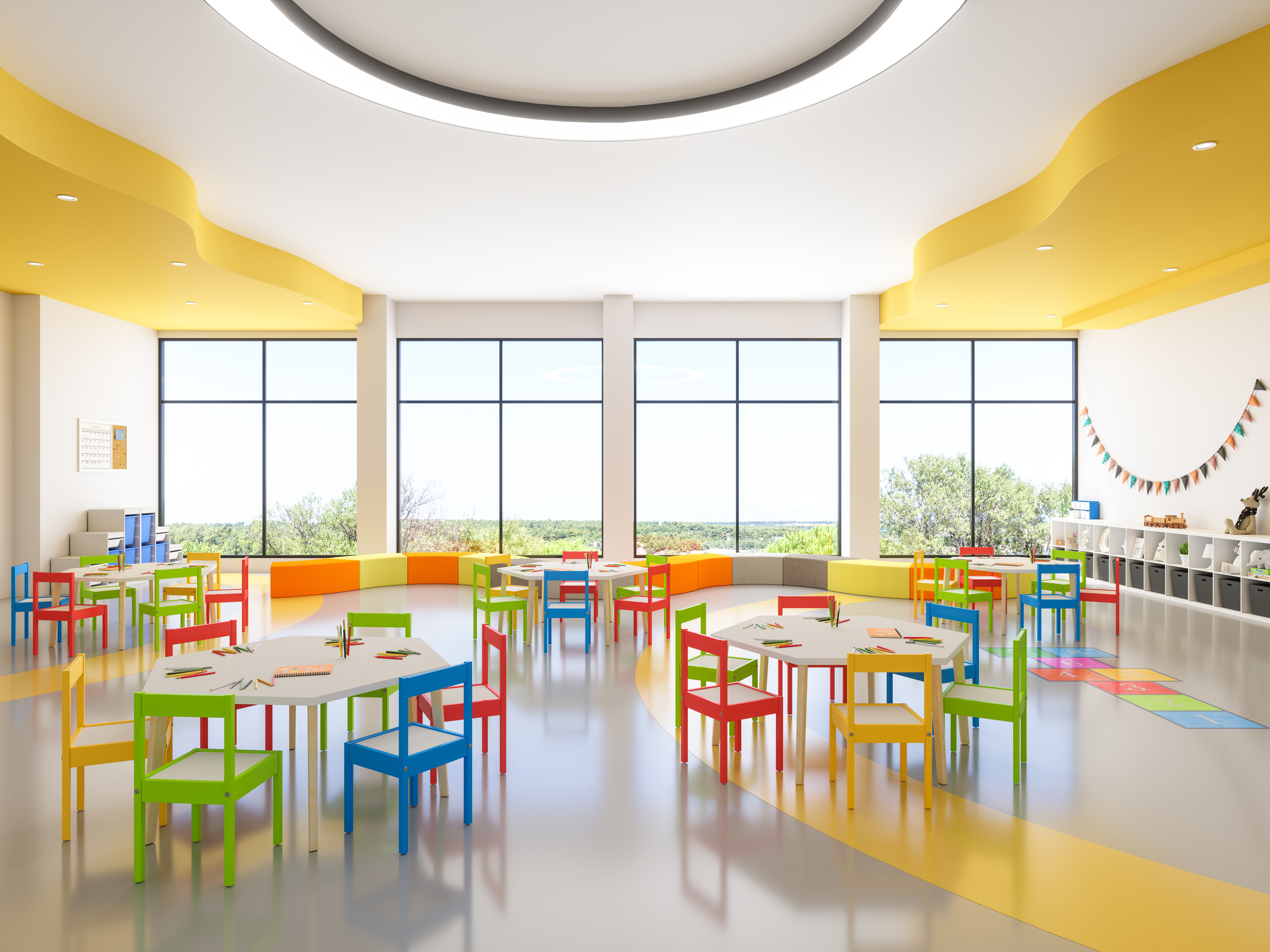 Classroom of Preschool